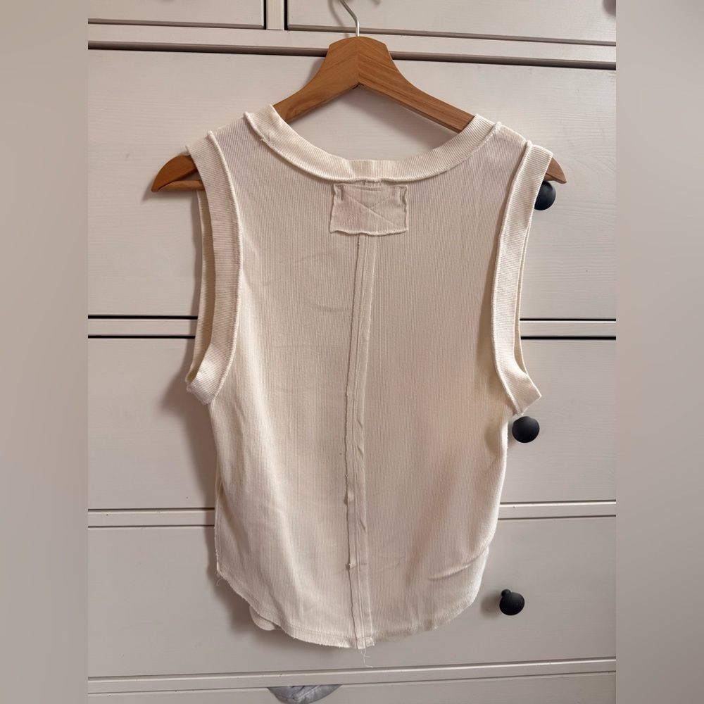 We The Free Cream Tank Top - Picture 2 of 2